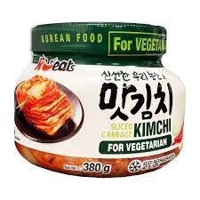 K Eats Sliced Cabbage Kimchi Vegetarian 380g