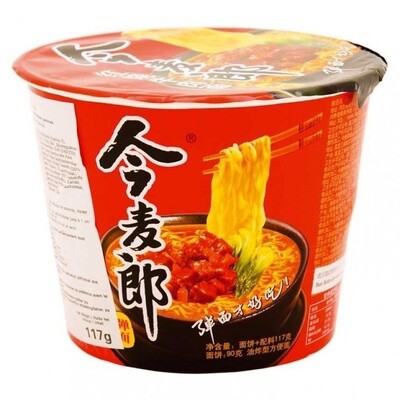 JML Noodle Bowl - Stewed Beef 今麦郎红烧牛肉桶面 116g