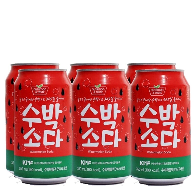SFC Bio - Watermelon Soda 350ml x 6