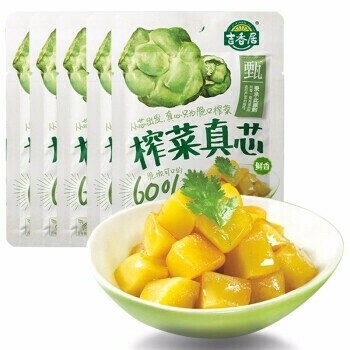 JXJ Preserved Vegetable Core 吉香居榨菜真心 80g