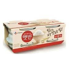 CJ bibigo Cooked White Rice 微波炉米饭 210g x 6