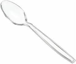 Heavy Duty Reusable Spoons 100 pieces
