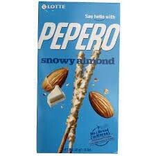 Lotte Pepero Snowy Almond 32g