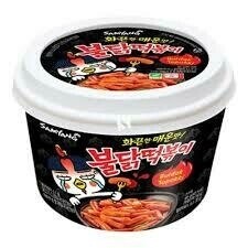 Samyang Hot Chicken Toppoki Flavor 三养火辣鸡碗面年糕味 185g