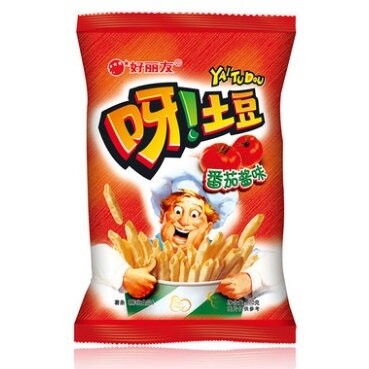 Orion Potato Sticks Tomato Sauce 好丽友呀土豆-番茄酱  70g