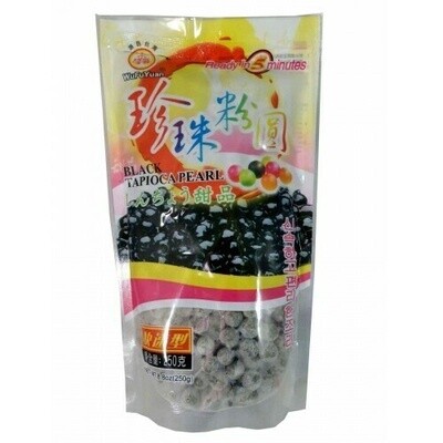WFY Tapioca Pearl  Black 五福圆珍珠粉圆 黑色 250g