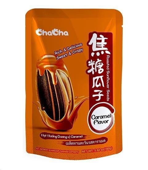 QQ Roasted Sunflower Seeds Caramel 焦 糖瓜子 160g