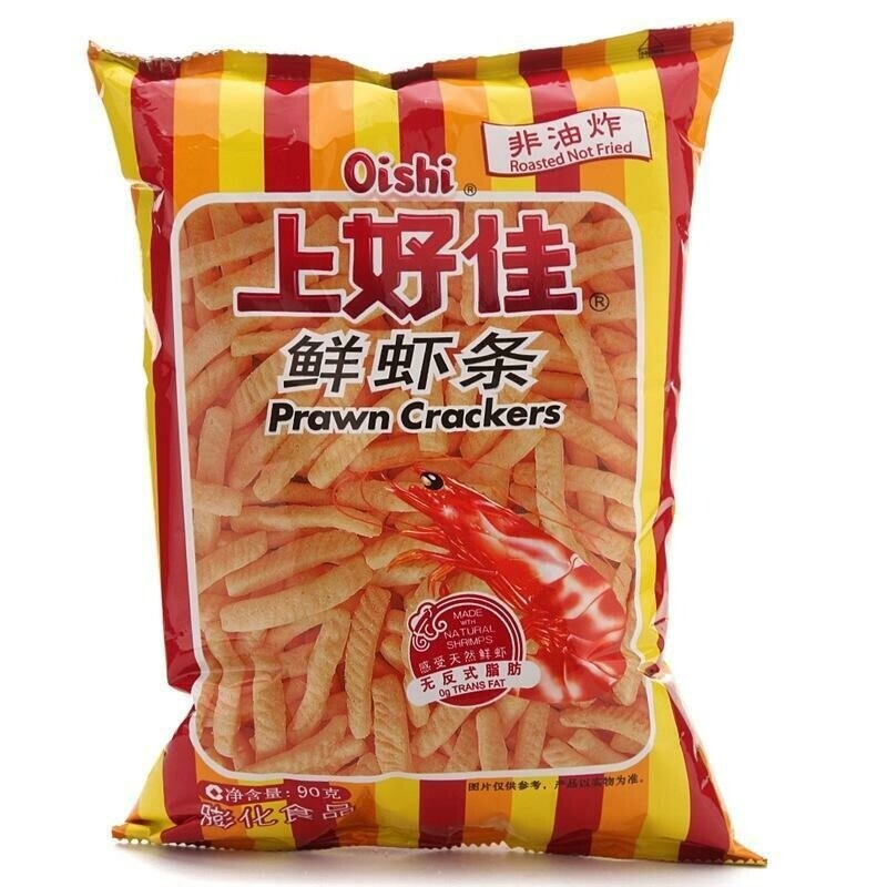 Qishi Prawn Crackers 上好佳鲜虾条 40g