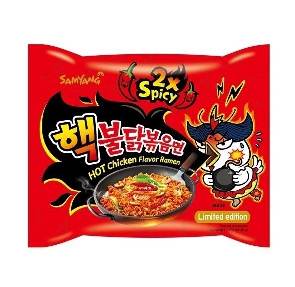 Samyang Extreme Hot Chicken 三养火辣鸡拌面双倍辣 140g