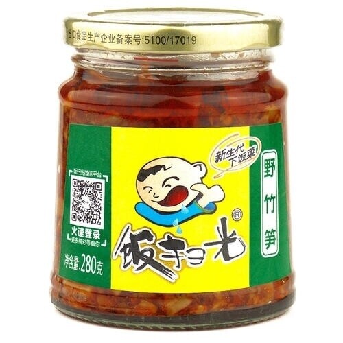 FSG Bamboo Shoot Pickled 饭扫光野竹笋 280g