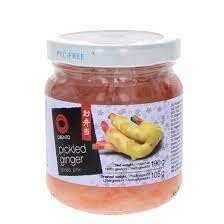 Obento Sliced Pickled Ginger Pink 105g
