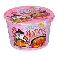Samyang Hot Chicken Carbonara Cup 三养火辣鸡奶油培根拌面  105g