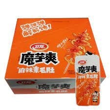 Weilong Whole Box  Mala Flavour 衛龍魔芋爽-麻辣 20 x 18g