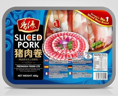 Fresh Asia Pork Slices 香源猪肉卷 400g