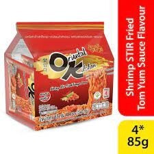 Mama OK Stir Fried Shrimp Tom Yum 85g x 4