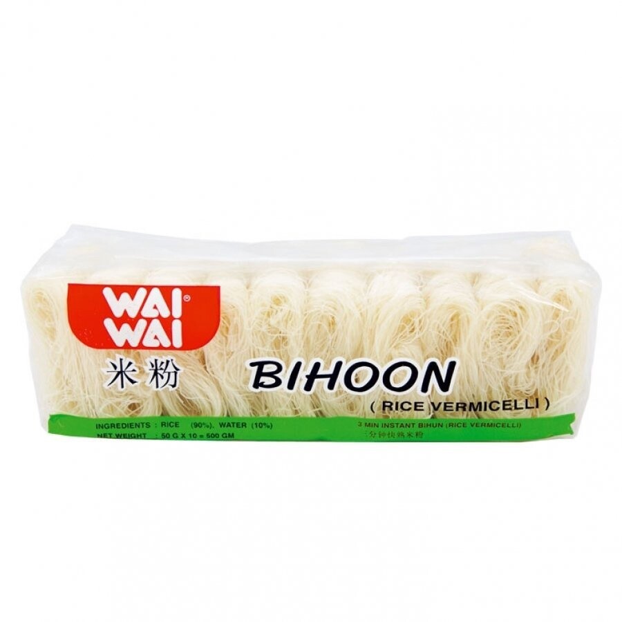 Wai Wai Rice Vermicelli (Bihoon)  威威米粉 10 x 50g