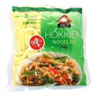 Chef&#39;s World Hokkien Noodles - 200g