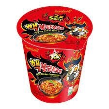 Samyang Hot Chicken Flavor Ramen Cup (Double Spicy) 三养火辣鸡拌面双倍辣 70g