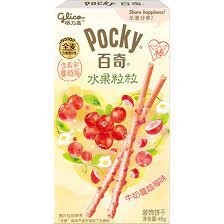 Glico Pocky Fruit Milk Cranberry 45g