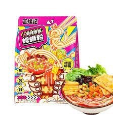 Fu Luo Ji Rich Extra Spicy Soup Vermicelli 富螺记牌螺蛳粉加辣加臭加腐竹 330g