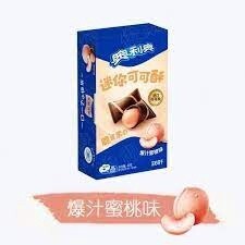 Oreo Mini Cocoa Crispy Biscuit Peach 40g