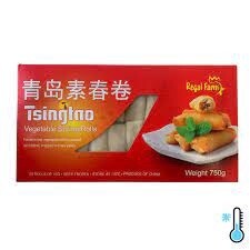 Tsingtao Veg Spring Roll 750g