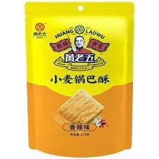 Huang Lao Wu Crispy Cracker Hot Spicy 170g