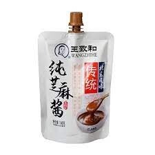 WZH Sesame Paste 王致和純芝麻醬擠擠裝 168g