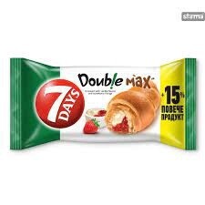 7 Days Van &amp; Straw Croisants 80g