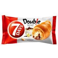 7 Days Double Max Vanilla Croisants 80g