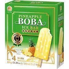 IM Pineapple Boba Ice Bar 6x320g 義美鳳梨波霸冰棒