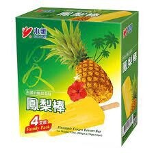 SM Pineapple Ice Bar  小美冰棒- 鳳梨 6x280g