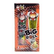 Taokaenoi Big Roll Grilled Seaweed Roll Tom Yum 小老闆冬蔭功味大卷 27g
