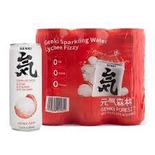 GKF Sparkling Water -Lychee  元氣森林氣泡水-荔枝(罐)330ml x 6