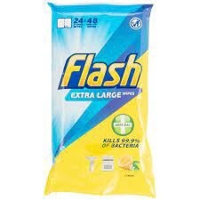 Flash Anti Bacterial Wipes