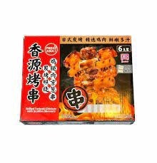 FRESHASIA Grilled Teriyaki Chick Scallion  Skewers 香源炭烤照烧鸡腿肉京葱串 250g