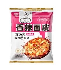 BJ Broad Noodle Spicy 爱吃鬼香辣面皮95g