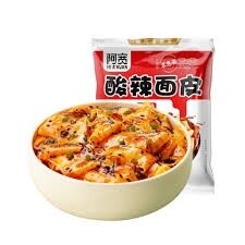 BJ Broad Noodle Hot Sour 爱吃鬼酸辣面皮95g