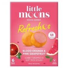 Little Moons Blood Orange &amp; Pink Grapefruit 小月亮-血橙葡萄柚 6x32g