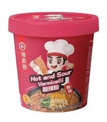HDL Instant Vermicelli - Spicy &amp; Sour 海底撈方便粉絲-酸辣122g