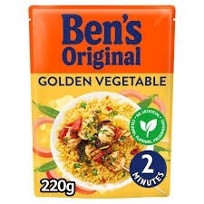 Bens Orig Golden Vegetable 220g