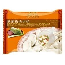 Hong'sPork & Pickled Chinese Leaf 鸿子猪肉酸菜水饺 410g