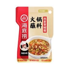 HDL Green Peppers &amp; Oats Sauce 海底撈燕麥青椒醬80g