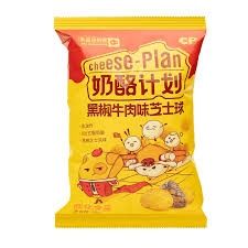 CP Corn Cheese Ball -Black Pepper Beef 奶酪計劃芝士球-黑椒牛肉65g