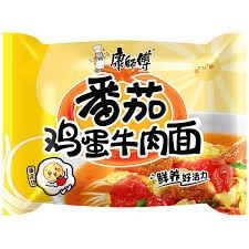 KSF Noodle - Tomato Egg  康师傅-番茄雞蛋牛肉麵 104g
