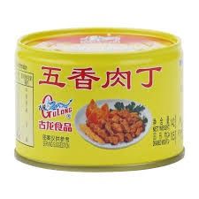 Gulong Spiced Pork Cubes 古龙五香肉丁142g