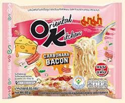 Mama OK Carbonara 妈妈牌奶汁培根味拌 面 85g