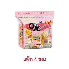 Mama OK Carbonara 妈妈牌奶汁培根味拌 面 85g x 4