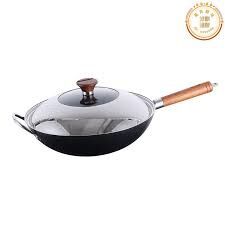 CK Iron Wok W/Cover 32cm 炊大皇非遺鐵炒鍋帶蓋