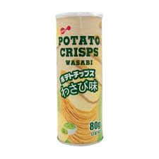 Peke Potato Crisps Wasabi 80g